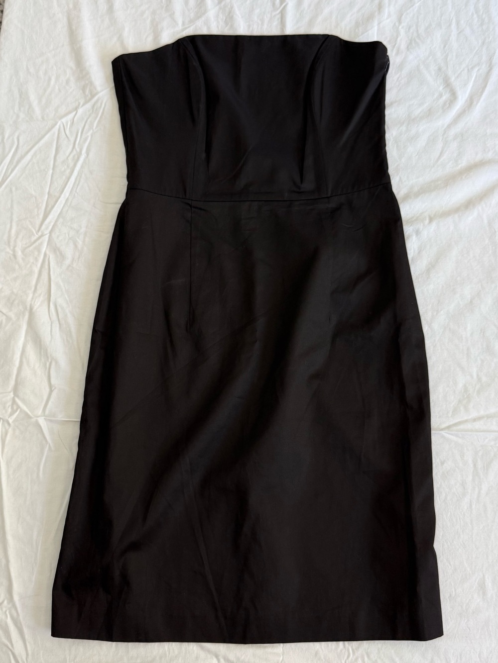Banana Republic Strapless Black Sheath Dress